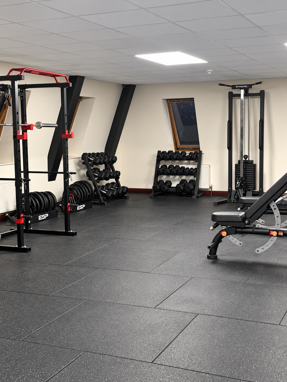 LAW Fitness Croydon weights area